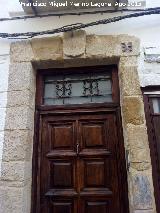 Casa de la Calle Pastores n 33. Portada