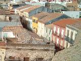 Calle Pastores. Desde el campanario