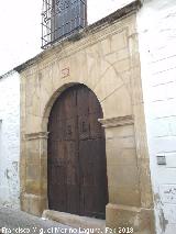 Casa de la Calle Obispo Toral n 7. Portada