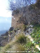 Castillo de El Rosel. Muros