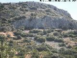 Cerro Cuevas Terrizas. Paredes rocosas