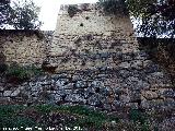 Castillo Viejo de Santa Catalina. Torren de la Rampa. Restos de la Torre de Anibal