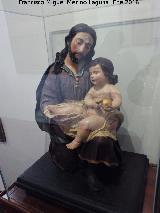 Convento de Ntra Sra del Carmen. San Jos con el Nio Jess. Siglo XVIII. Museo de San Juan de la Cruz - beda