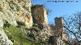 Castillo de Oti�ar. Torre�n Oeste. Torre Oeste y la Torre del Homenaje