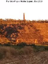 Chimenea Grande de la Cruz. Desde el Hoyo de San Bartolom