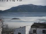 Yelmo. Cerro Cortijillo y el Yelmo desde la Aldea Altamira