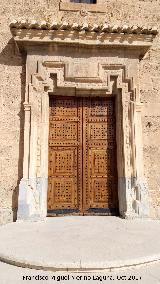 Santuario de la Vera Cruz. Puerta lateral