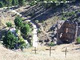 Torre de Gontar. Lavadero de Gontar, Calvario y Torre de Gontar