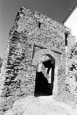 Puerta de Catena. Foto antigua. Reconstruido