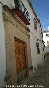 Casa de la Calle Atarazanas n 4. 
