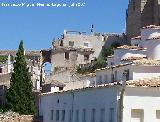 Casa del Celemn. A la derecha del Arco est su patio almenado