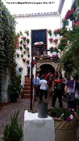 Casa de la Calle Martnez Rcker n 1. Capilla desde el patio