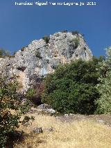 Pinturas y petroglifos rupestres de la Cueva del Encajero. Cueva