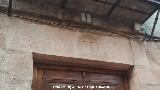 Casa de la Avenida de Linares n 1. Dintel