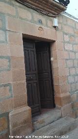 Casa de la Calle de la Cruz n 13. Portada