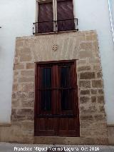 Casa de la Calle San Andrs n 55. Portada