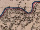 Cortijo de las Correderas. Mapa 1862