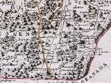 Cerro Chantre. Mapa 1787