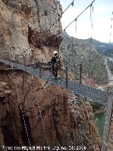 Puente Colgante de los Gaitanes. 