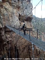 Puente Colgante de los Gaitanes. 