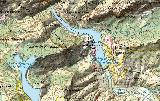 Central hidroelctrica del Tajo de la Encantada. Mapa