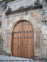 Iglesia de Ntra Sra de la Paz. Portada lateral