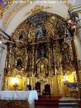 Iglesia de Ntra Sra de la Paz. Retablo