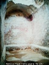 Calatrava la Vieja. Aljibe Musulmn. Interior
