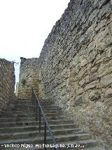 Muralla de Sabiote. Muralla Oeste