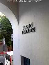 Calle Junio Galin. Azulejos