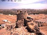 Castillo del Berrueco. Torren circular derecho