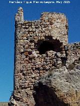 Castillo del Berrueco. Torren circular izquierdo