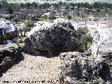 Oppidum del Cerro Miguelico. Desde lo alto de la muralla ciclopea