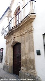 Casa Villaceballos. Portada