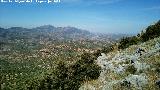 Loma de las Chozuelas. Vistas hacia la Sierra de la Caracolera