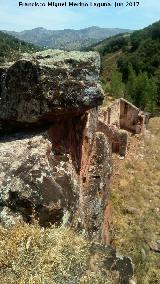 Cortijo Antiguo del Pen de Zuzaa. Desde el Pen de Zuzaa