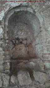 Molino Fortificado del Cubo. Hornacina