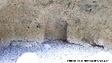 Casas Cueva del Tercero. Hornacina
