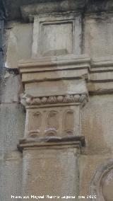 Casa de la Calle Nueva del Rojo n� 27. Capitel
