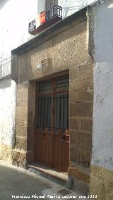 Casa de la Calle Antonio Moreno n� 23. Portada