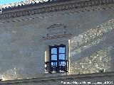 Palacio del Den Ortega. Ventana del piso superior