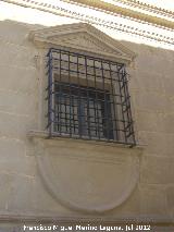 Palacio del Den Ortega. Ventana lateral