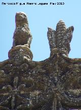 Casa de Las Torres. Detalle de la crestera