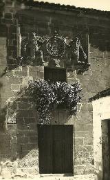 Foto antigua Casa de los Salvajes. Foto antigua