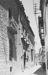 Foto antigua Palacio de Torrente. Foto antigua