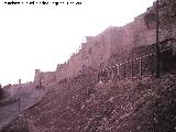 Puerta de Quesada. Como enlaza la Muralla de San Milln con la Puerta