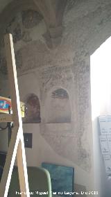 Palacio de Juan V�zquez de Molina. Restos de pinturas murales