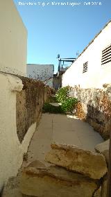 Muralla de beda. Adarve de la Torre del Reloj a la de la Calle Rastro