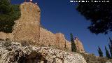 Castillo de Caravaca. Murallas