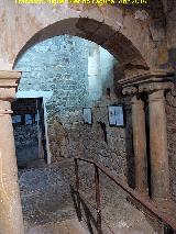 Iglesia de San Lorenzo. Arco del pasillo